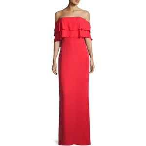 Red Parker Long Dress